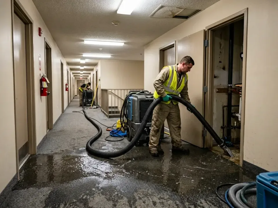 multi-unit-apartment-hallway-f-005 — frequently asked questions, Emergency Burst Pipe Water Extraction & Removal in Avoca, PA